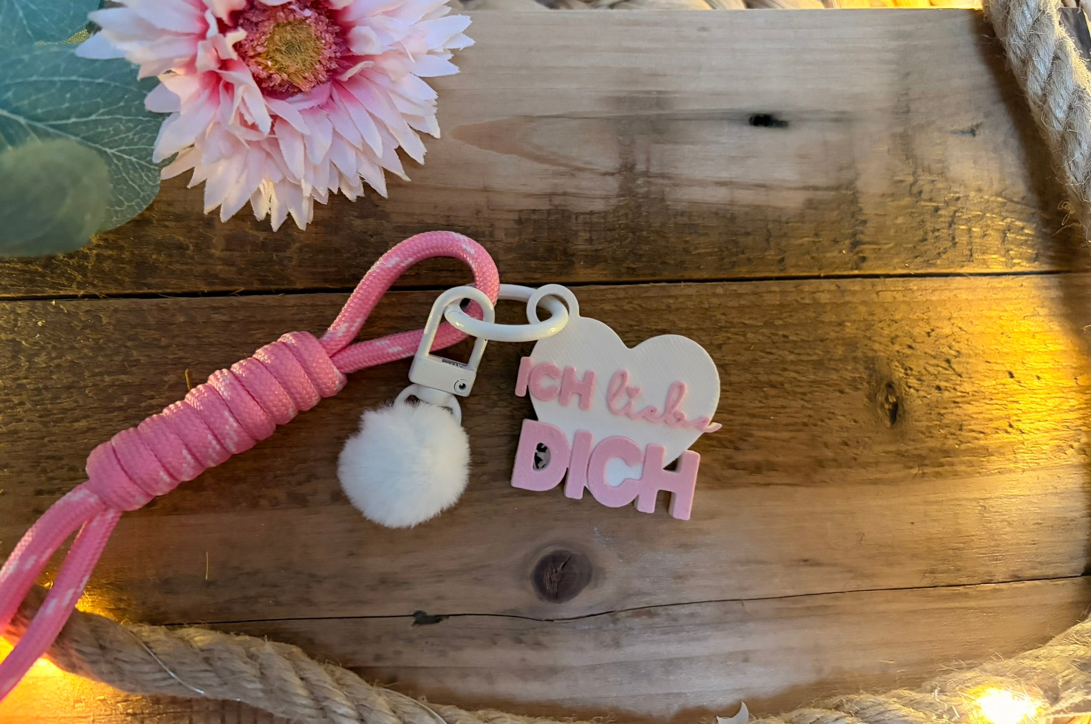 Schlüsselanhänger "Ich liebe Dich"