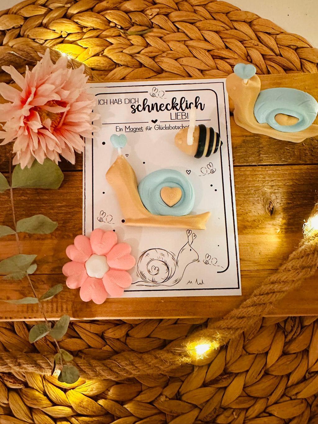 Magnetset "schnecklich lieb"