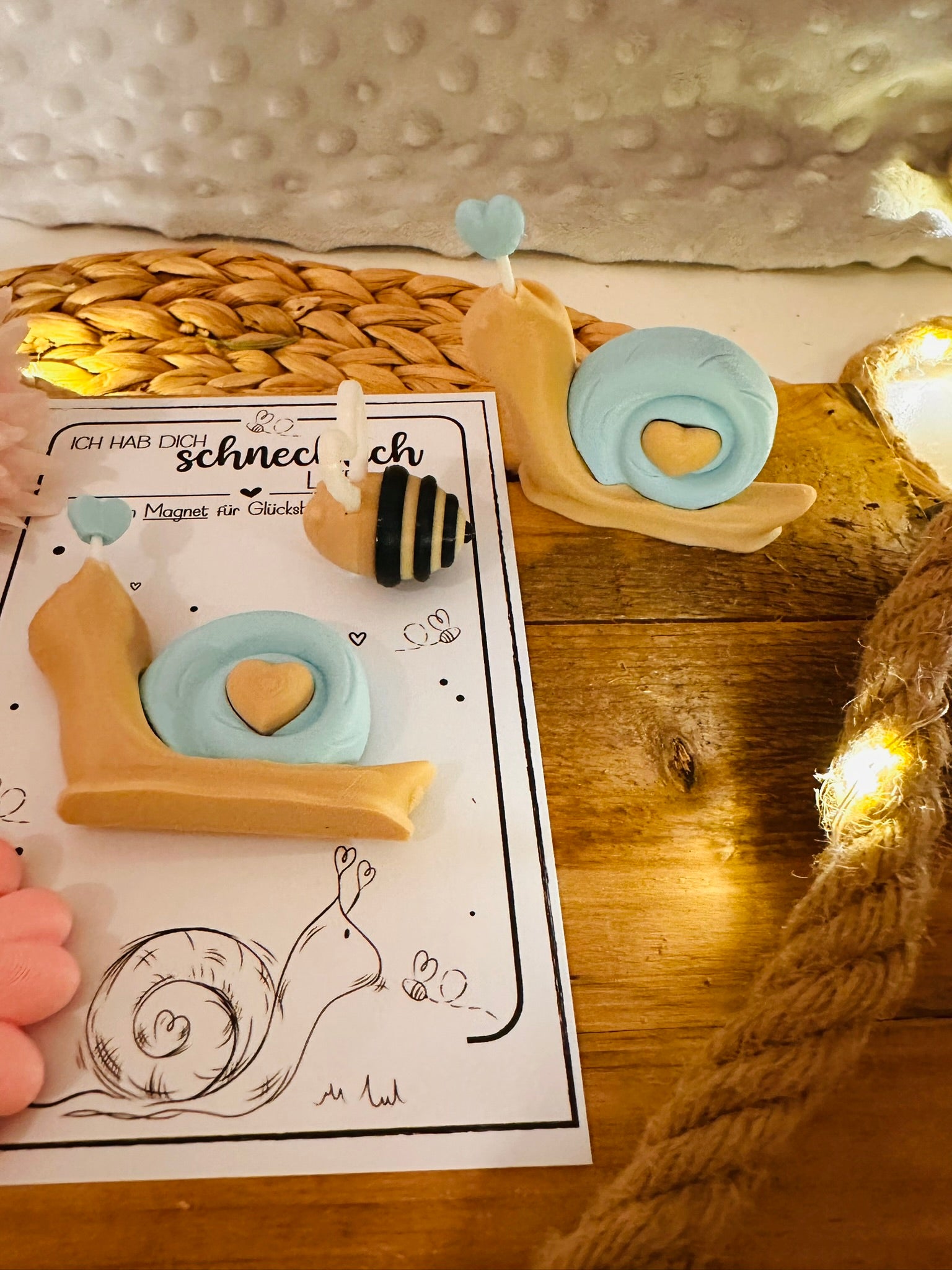 Magnetset "schnecklich lieb"