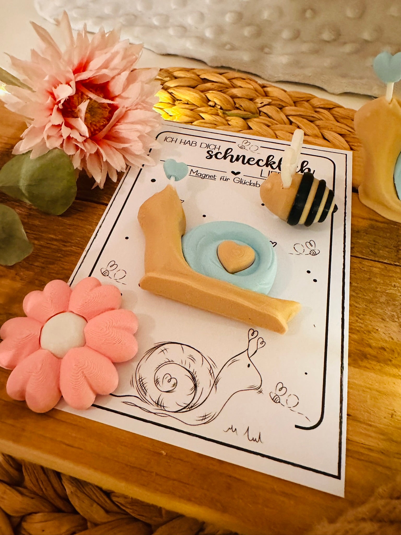 Magnetset "schnecklich lieb"