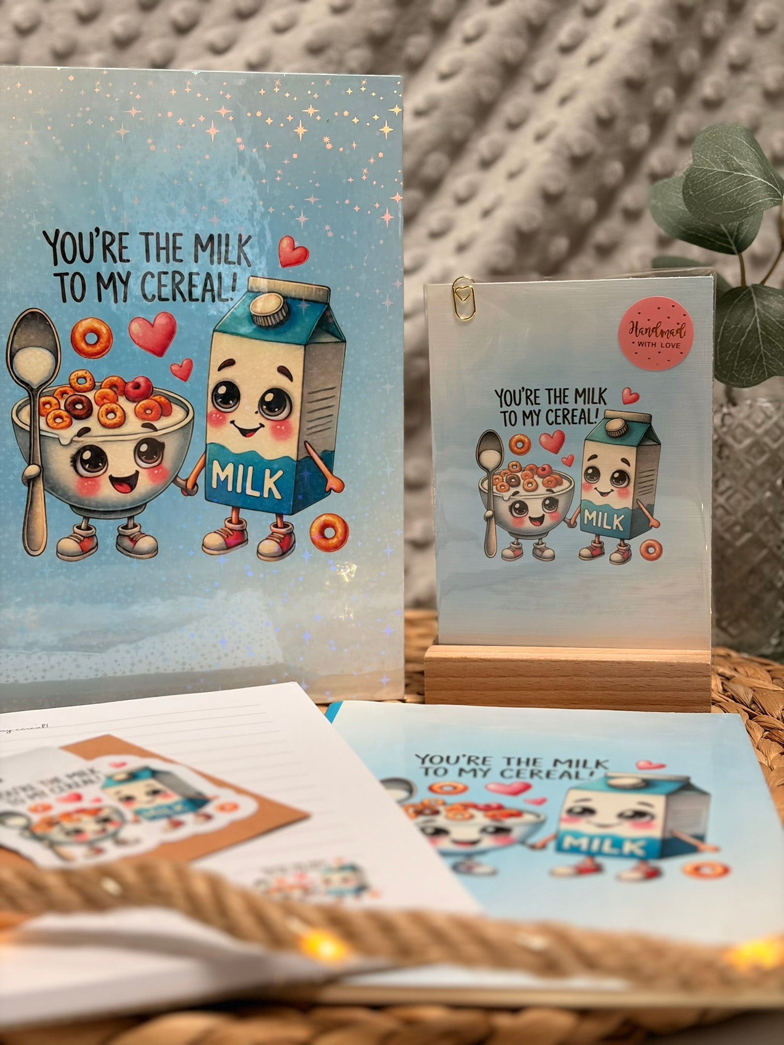 Set - You're the Milk to my Cereal!