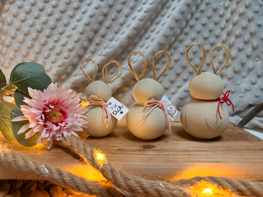 Osterhasen mit Drahtohren