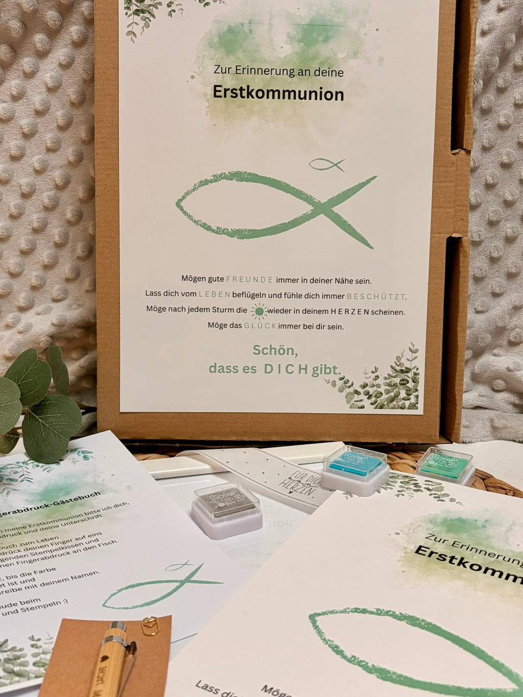 Geschenkset Gästebuch