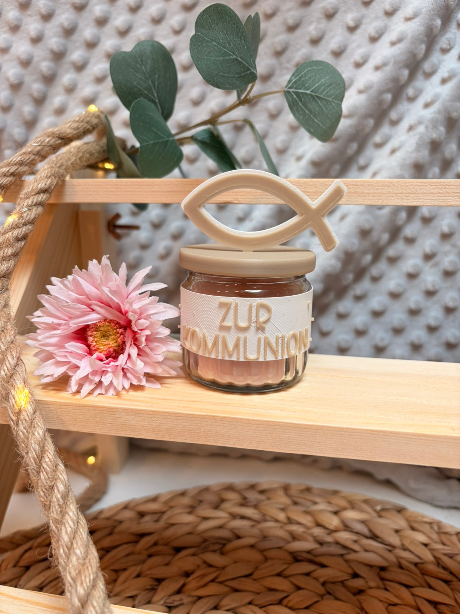 Duftkerze im Glas
