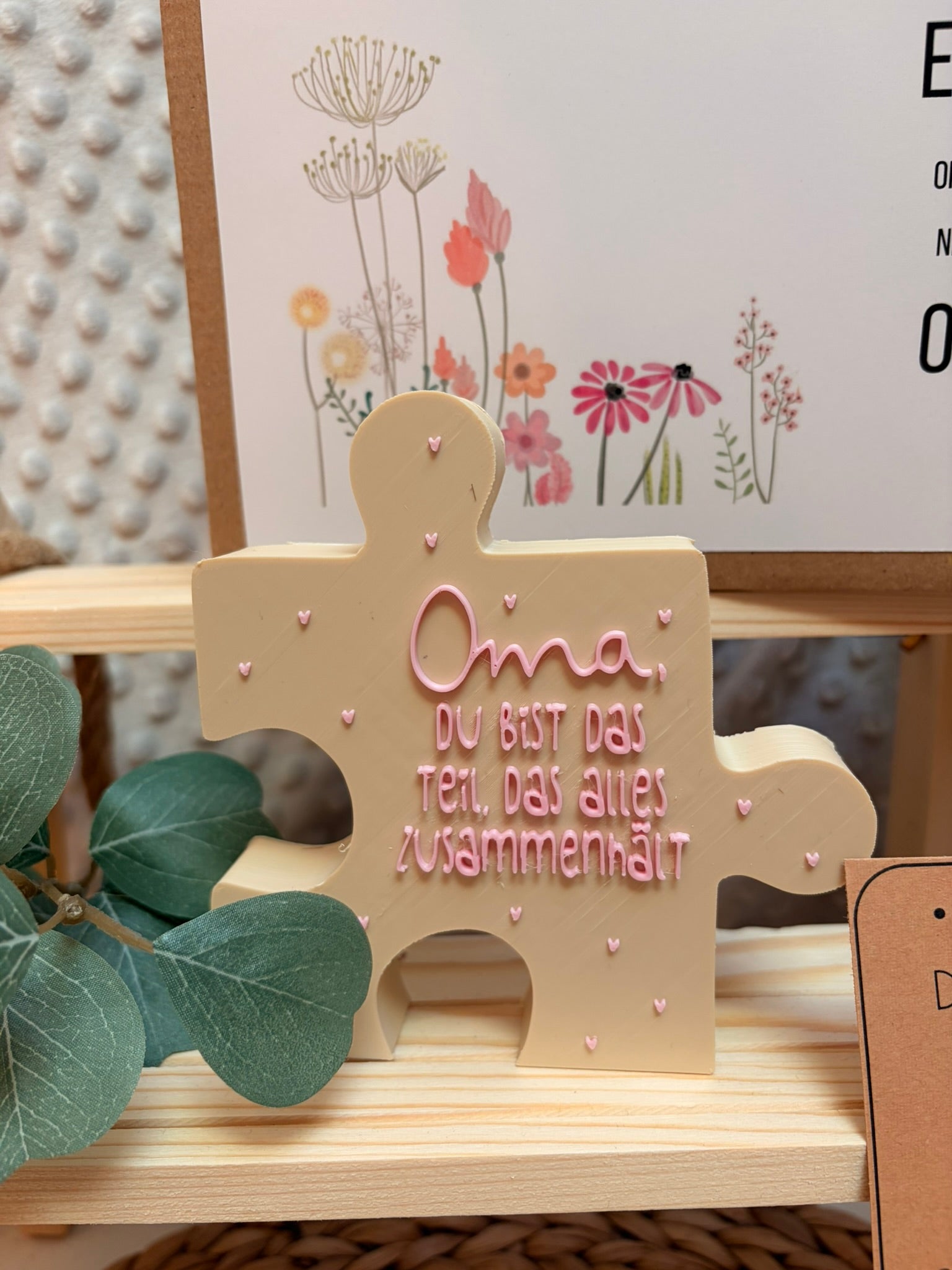 Geschenksbox "Puzzle"