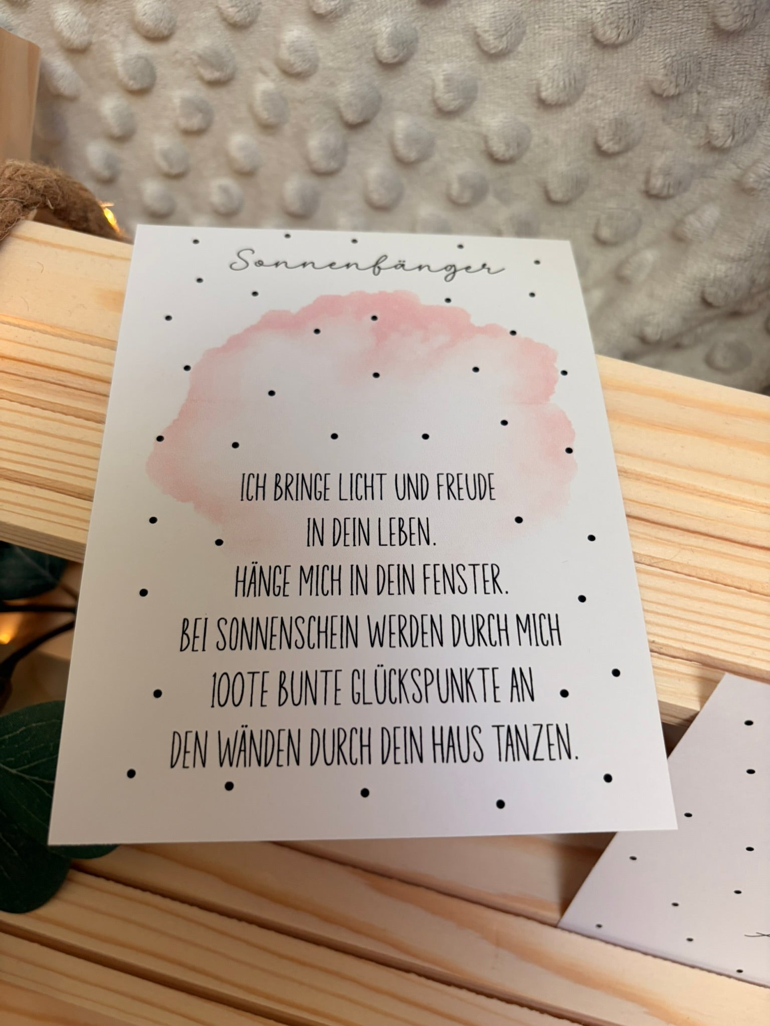 Geschenksbox "Sonnenfänger"