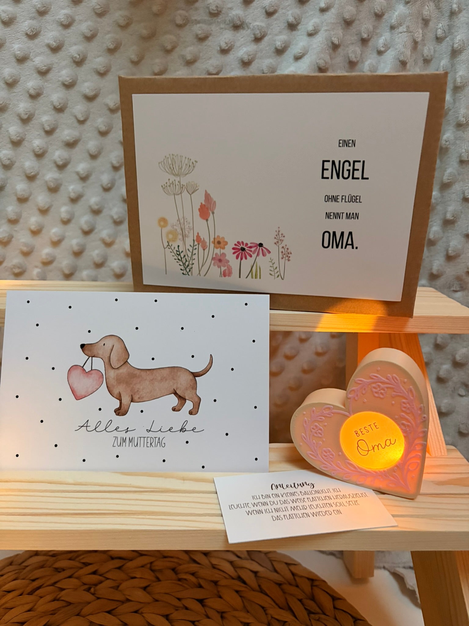 Geschenkbox "Ballonlicht-Herz"