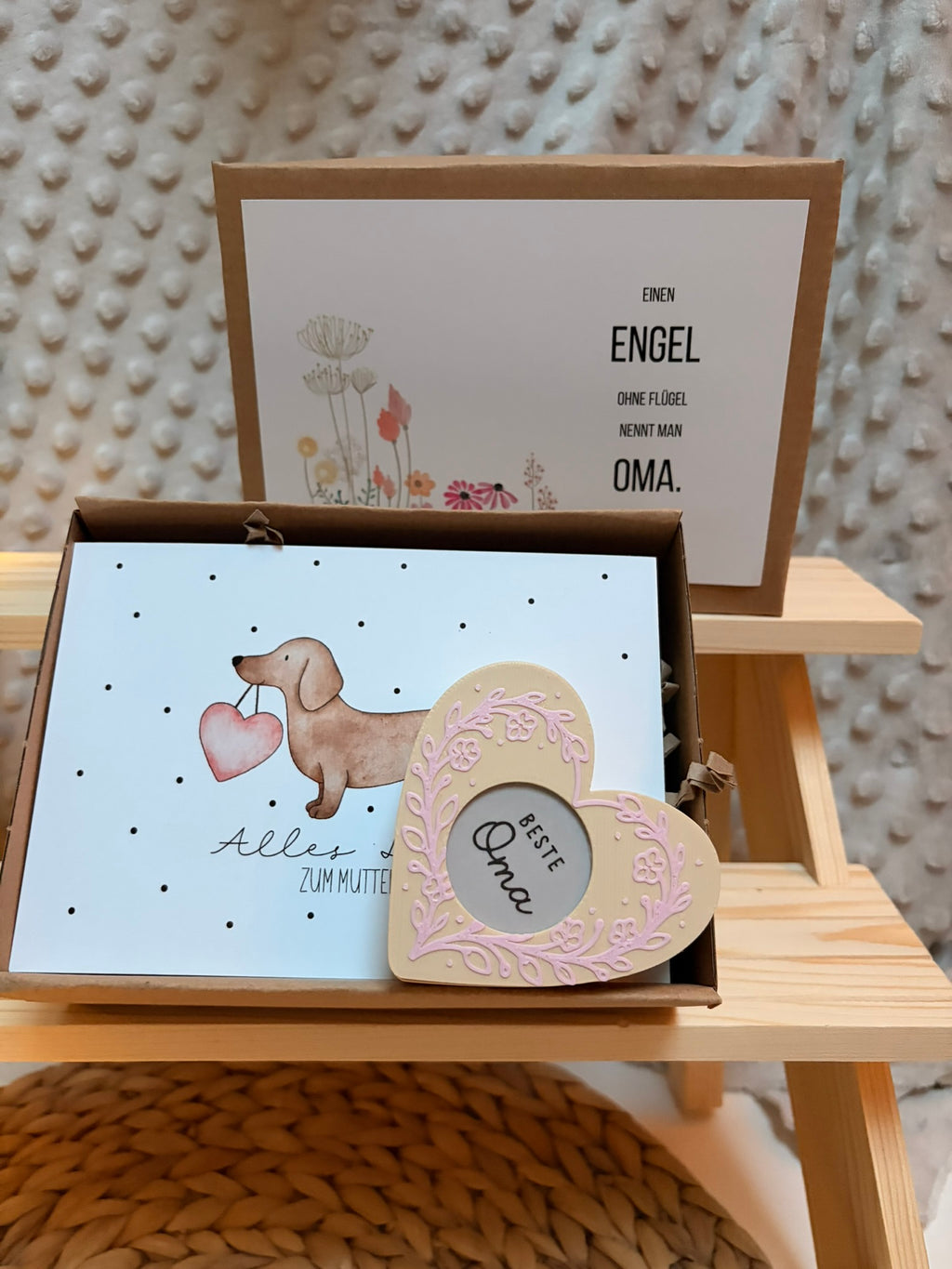 Geschenkbox "Ballonlicht-Herz"
