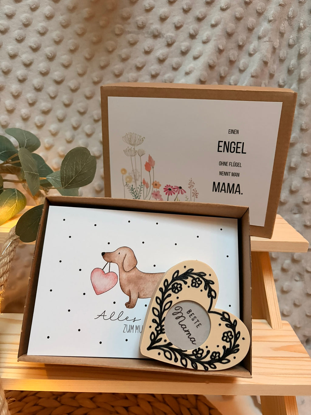Geschenkbox "Ballonlicht-Herz"