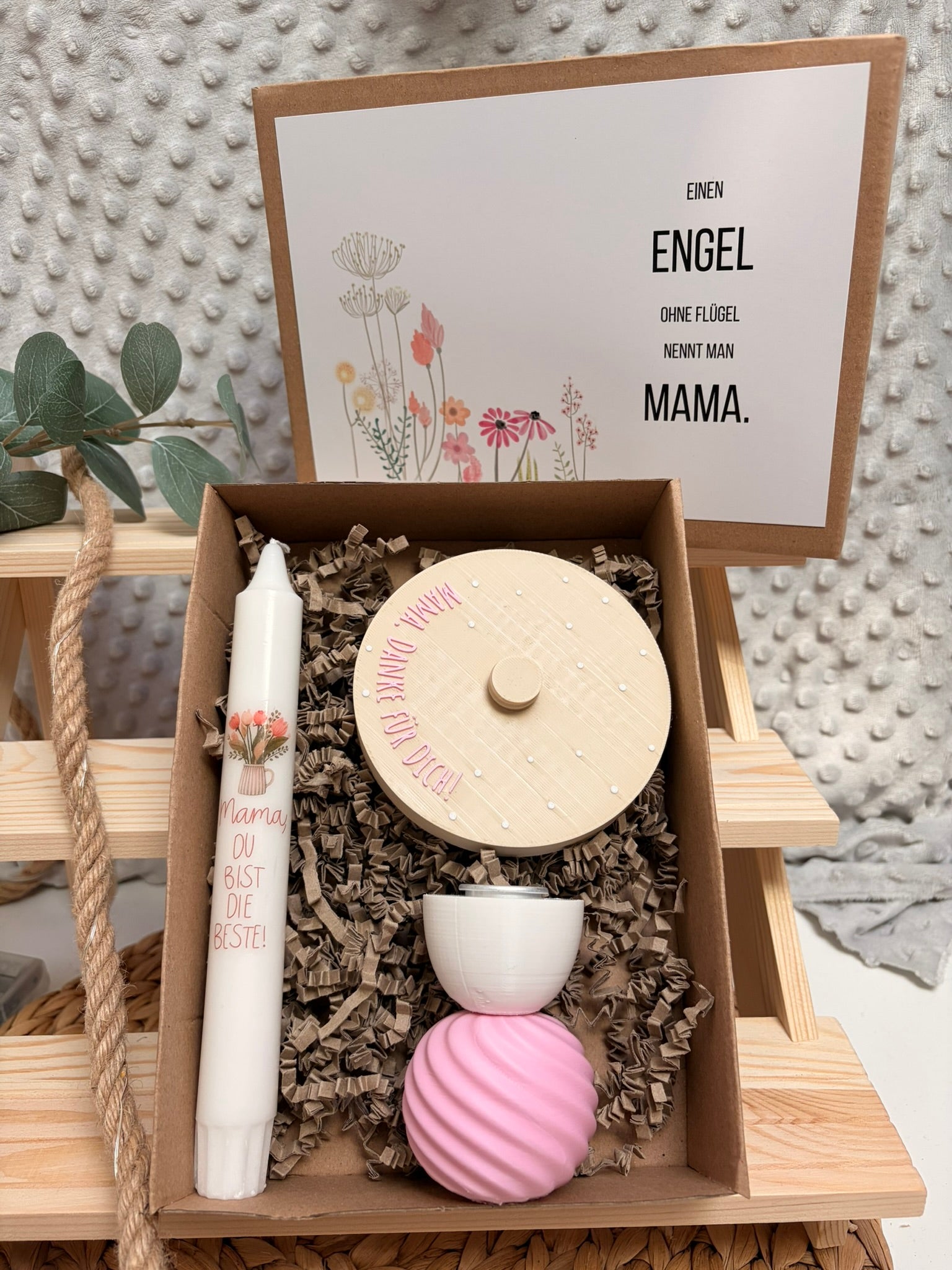 Geschenksbox "Kerze"