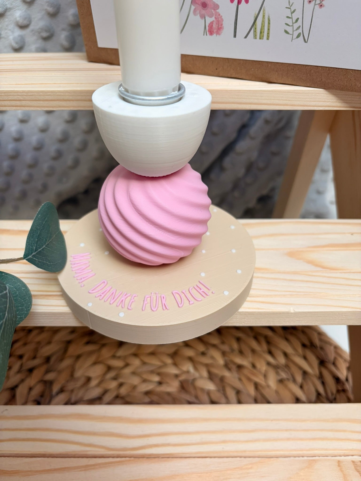 Geschenksbox "Kerze"
