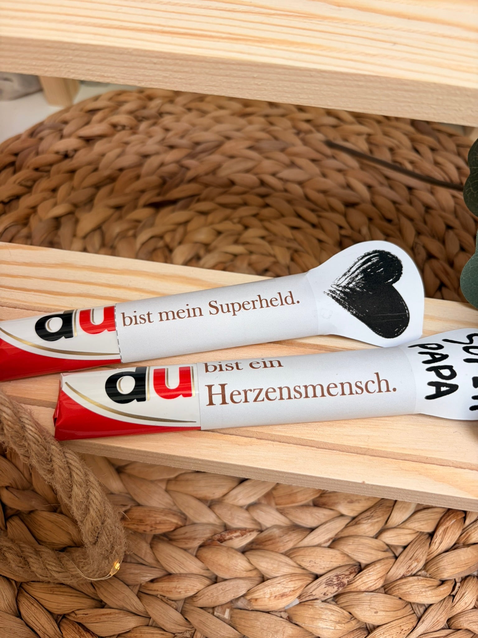 DuploBox mit Sprüchen