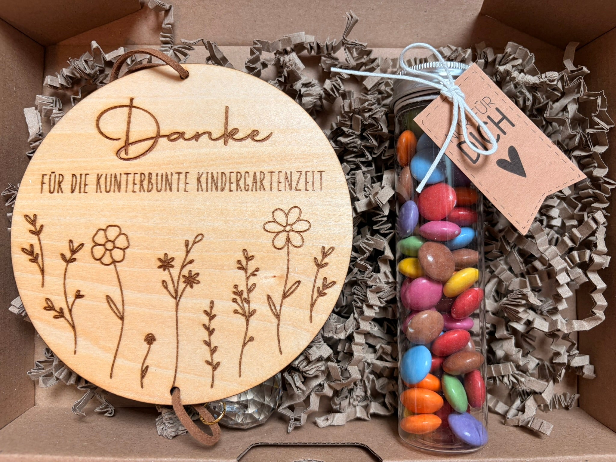 Geschenksbox "Sonnenfänger&Smarties"