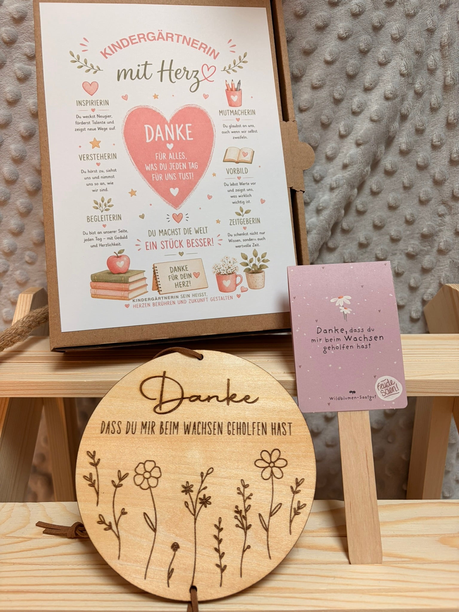 Geschenksbox "Sonnenfänger&Blumensamen"