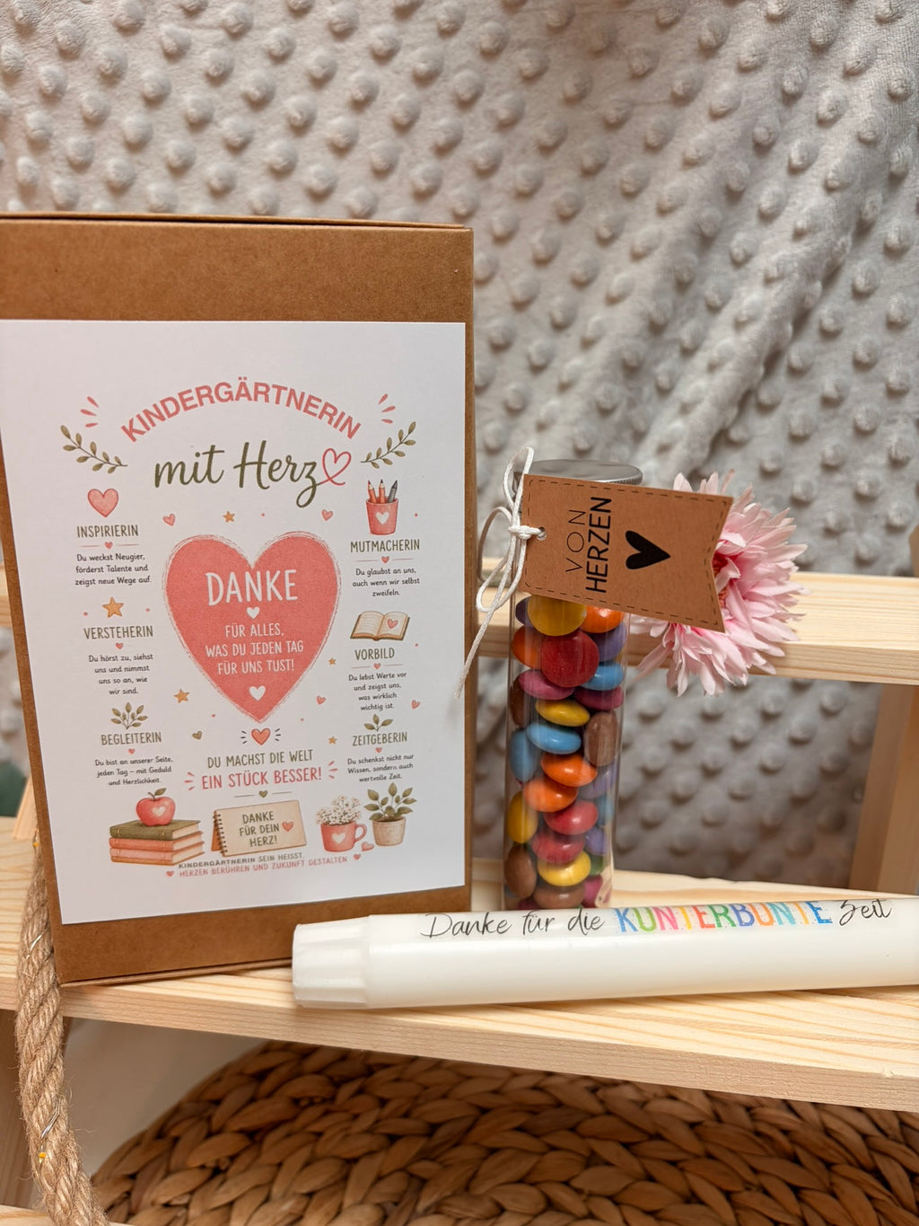Geschenkset "Kerze"