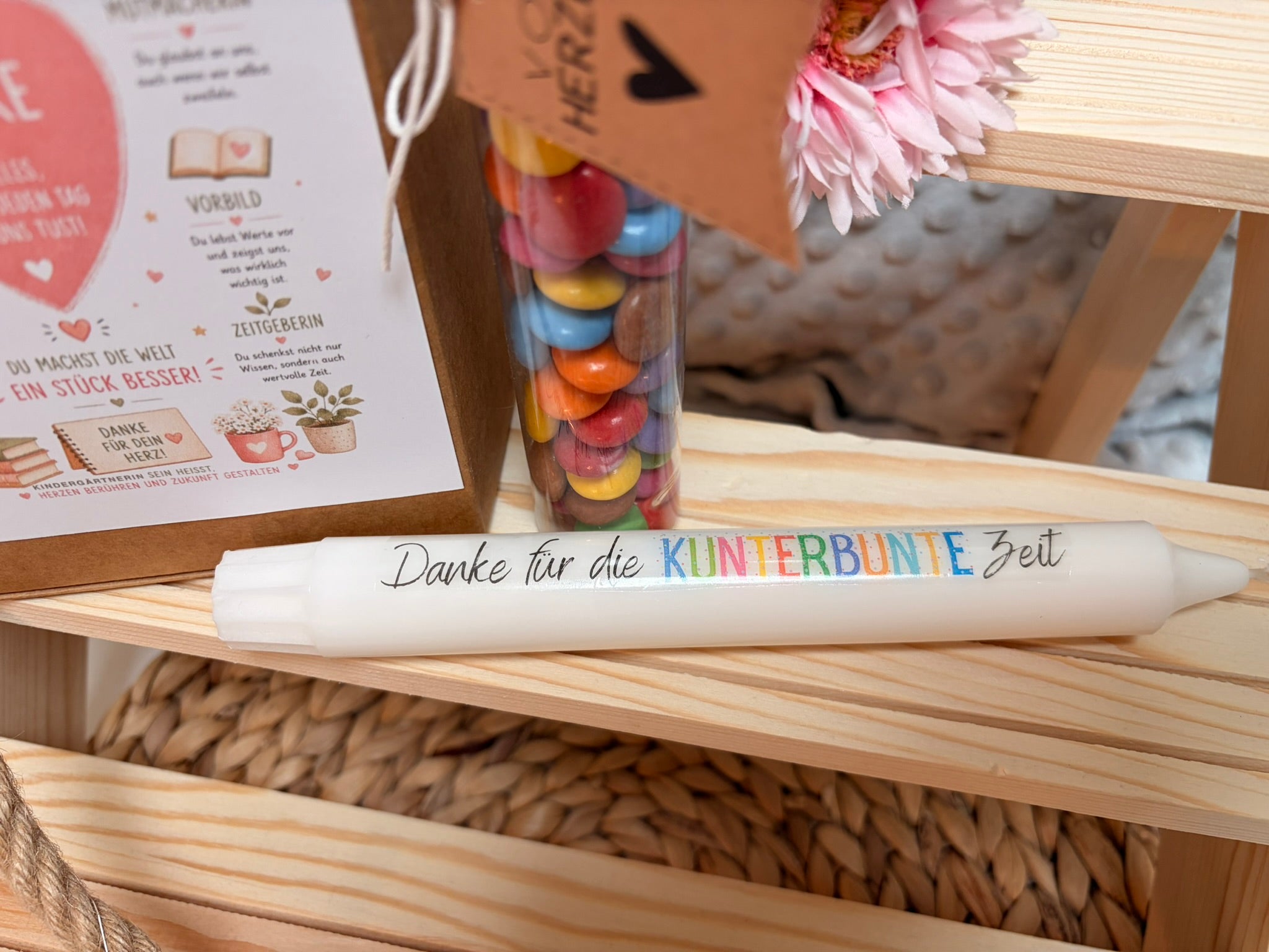 Geschenkset "Kerze"