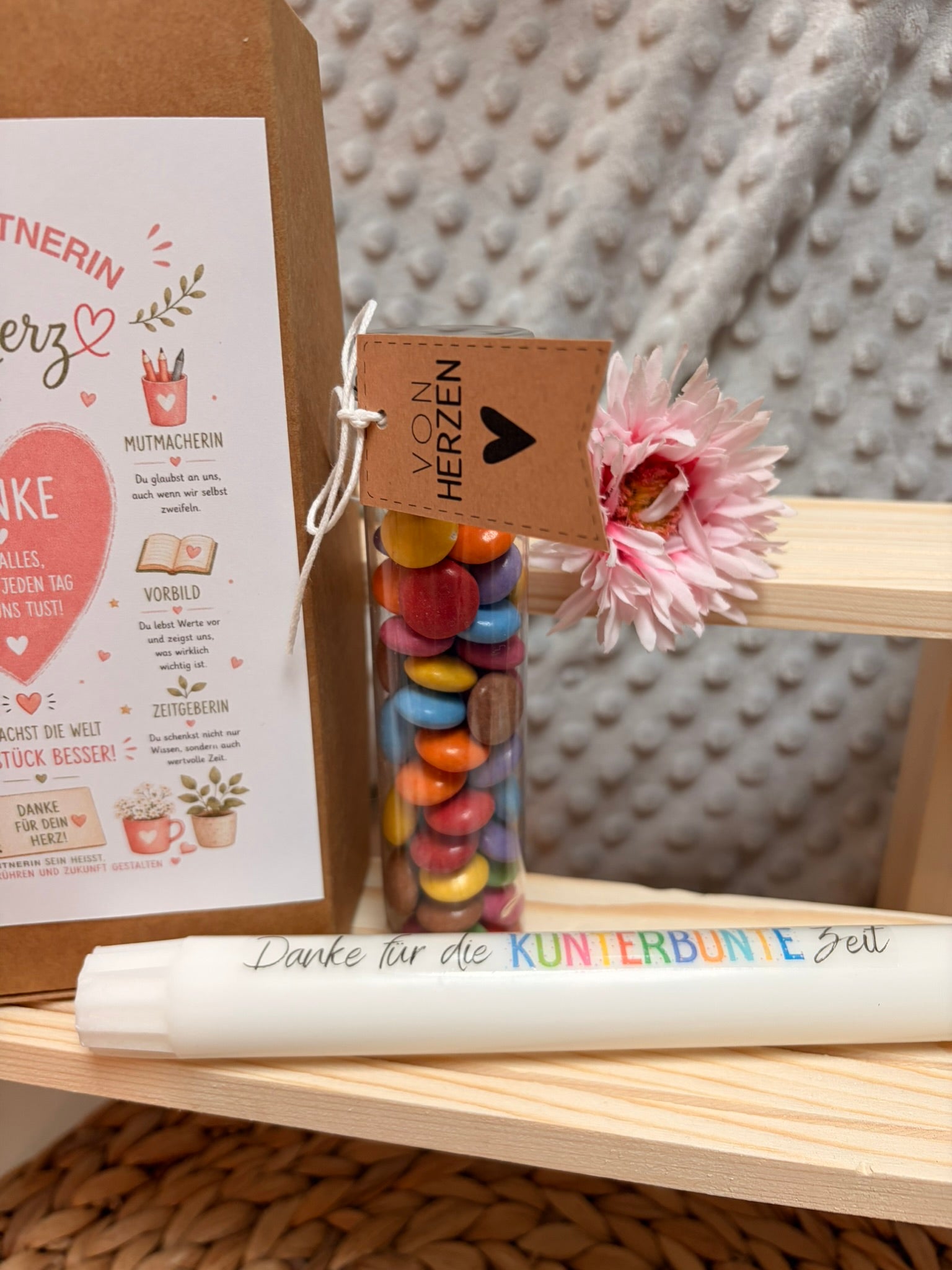 Geschenkset "Kerze"