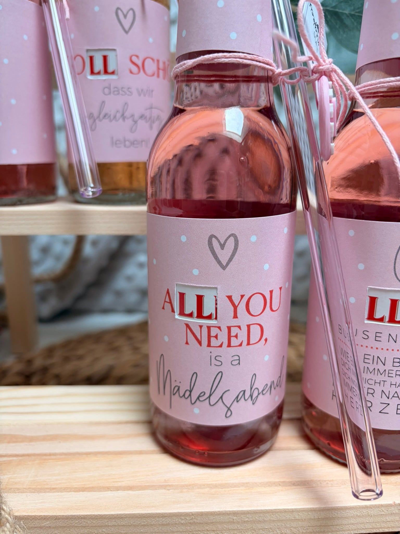 Lillet mit Spruch