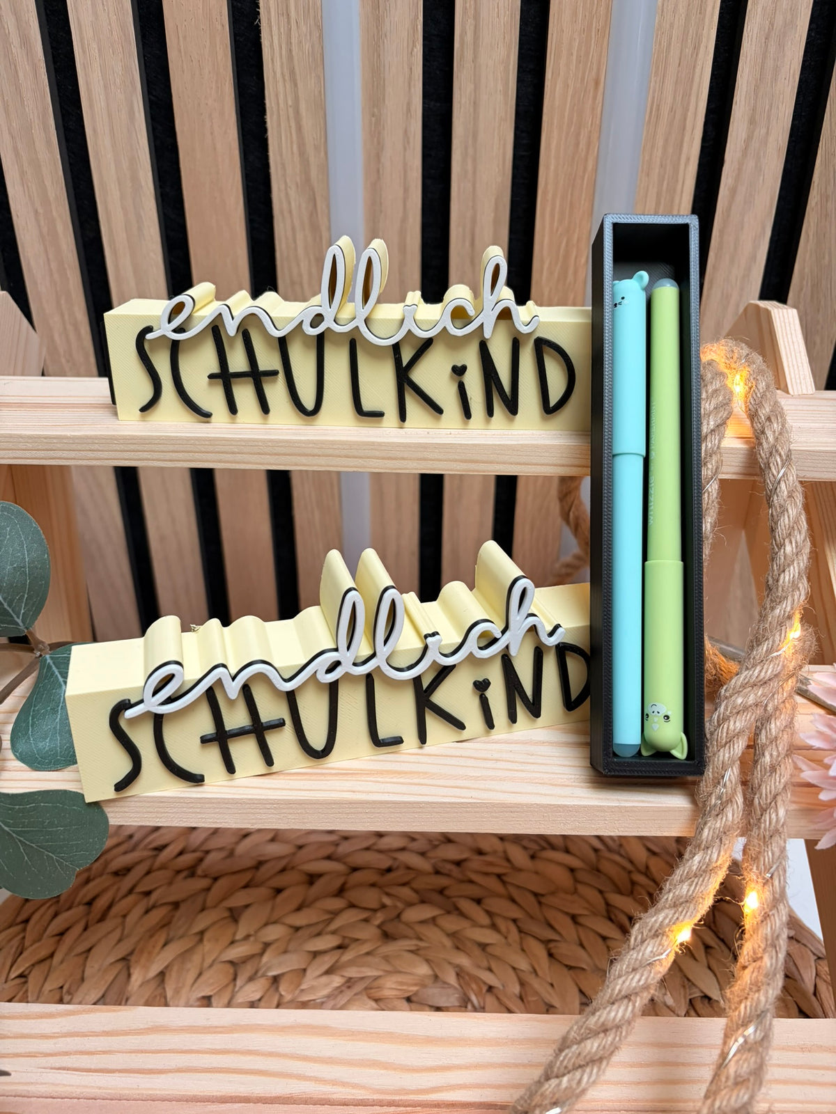 Stifte-Etui „Endlich Schulkind“ – Praktisch, süß & einzigartig!
