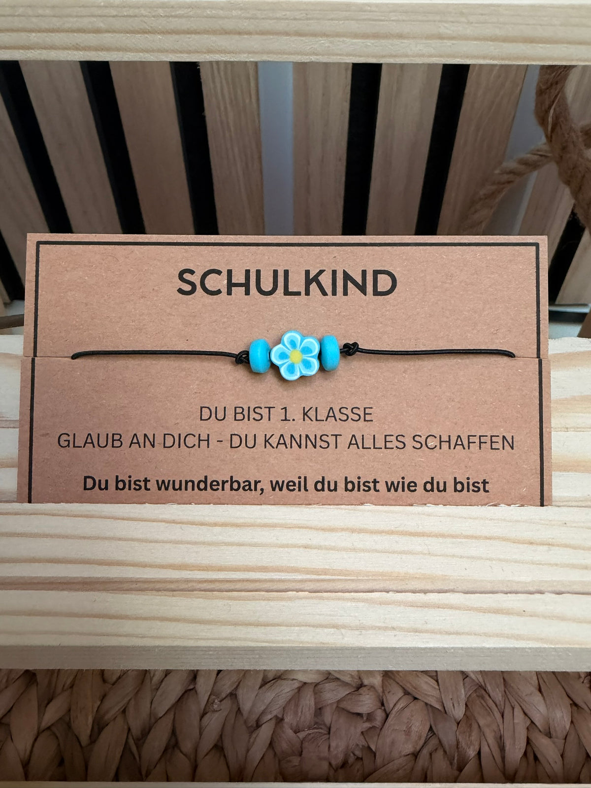 Schulkind-Armband – Ein kleiner Glücksbringer zum