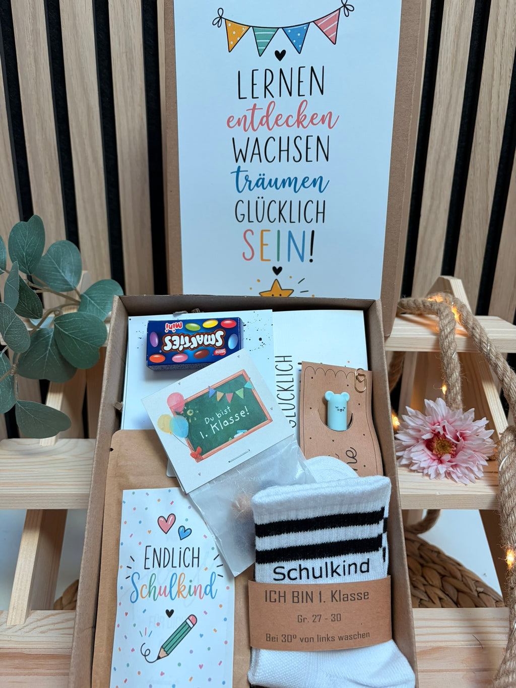 Geschenksbox „Schulkind“ – ein besonderer Start in die Schulzeit