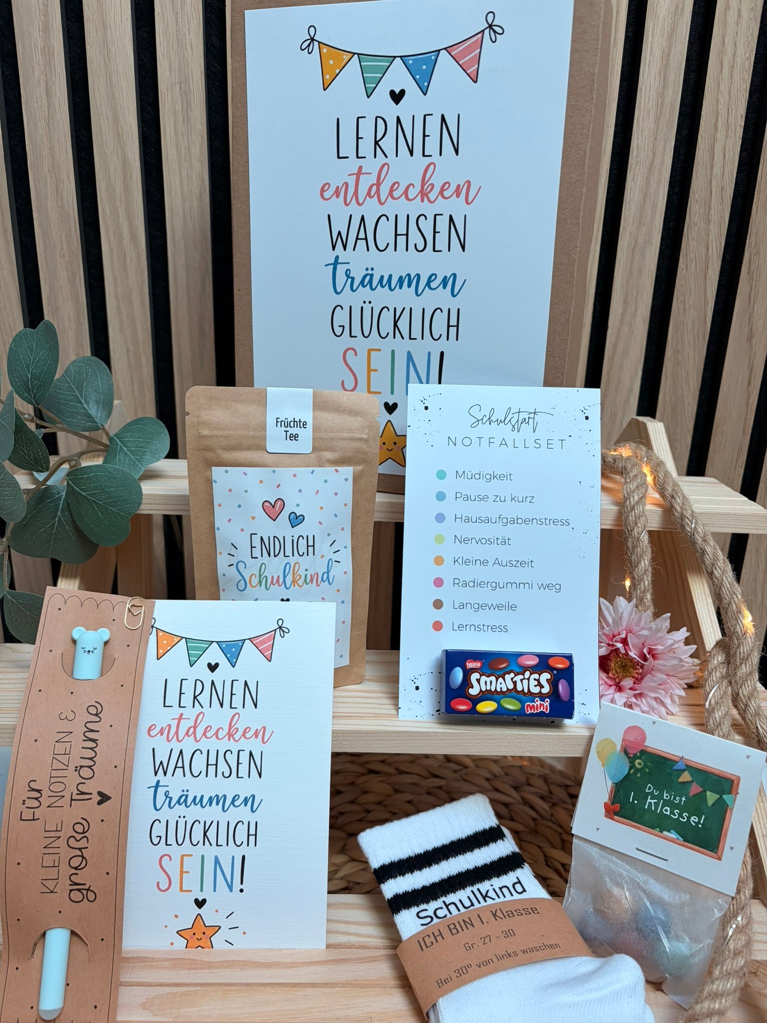Geschenksbox „Schulkind“ – ein besonderer Start in die Schulzeit
