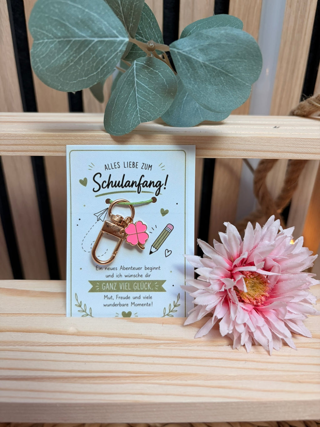 Kleines Kleeblatt für einen großen Start!