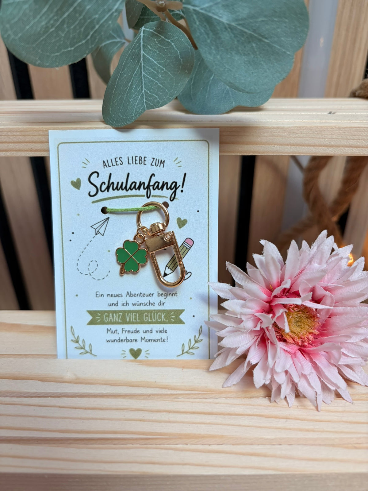 Kleines Kleeblatt für einen großen Start!