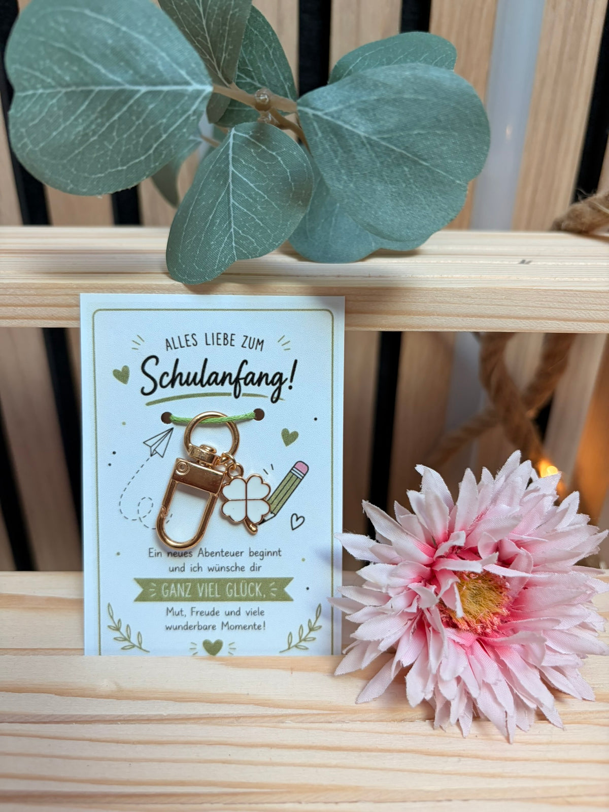 Kleines Kleeblatt für einen großen Start!