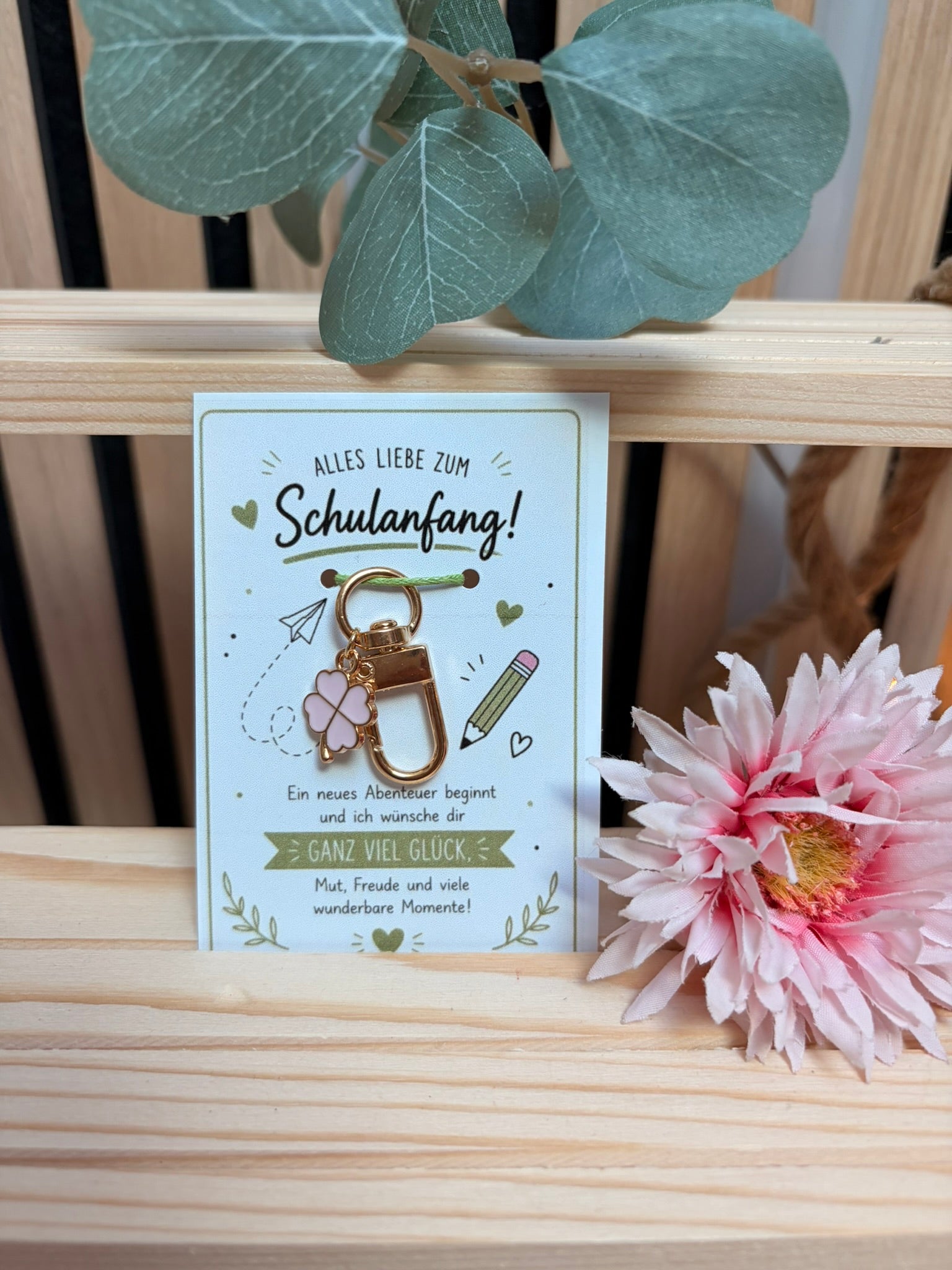 Kleines Kleeblatt für einen großen Start!