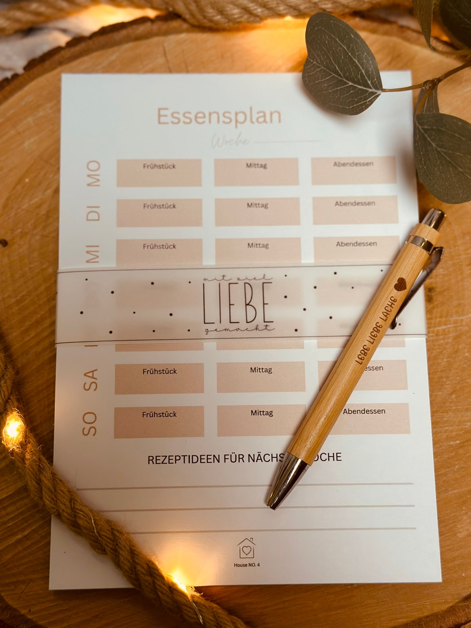 Notizblock Essensplaner