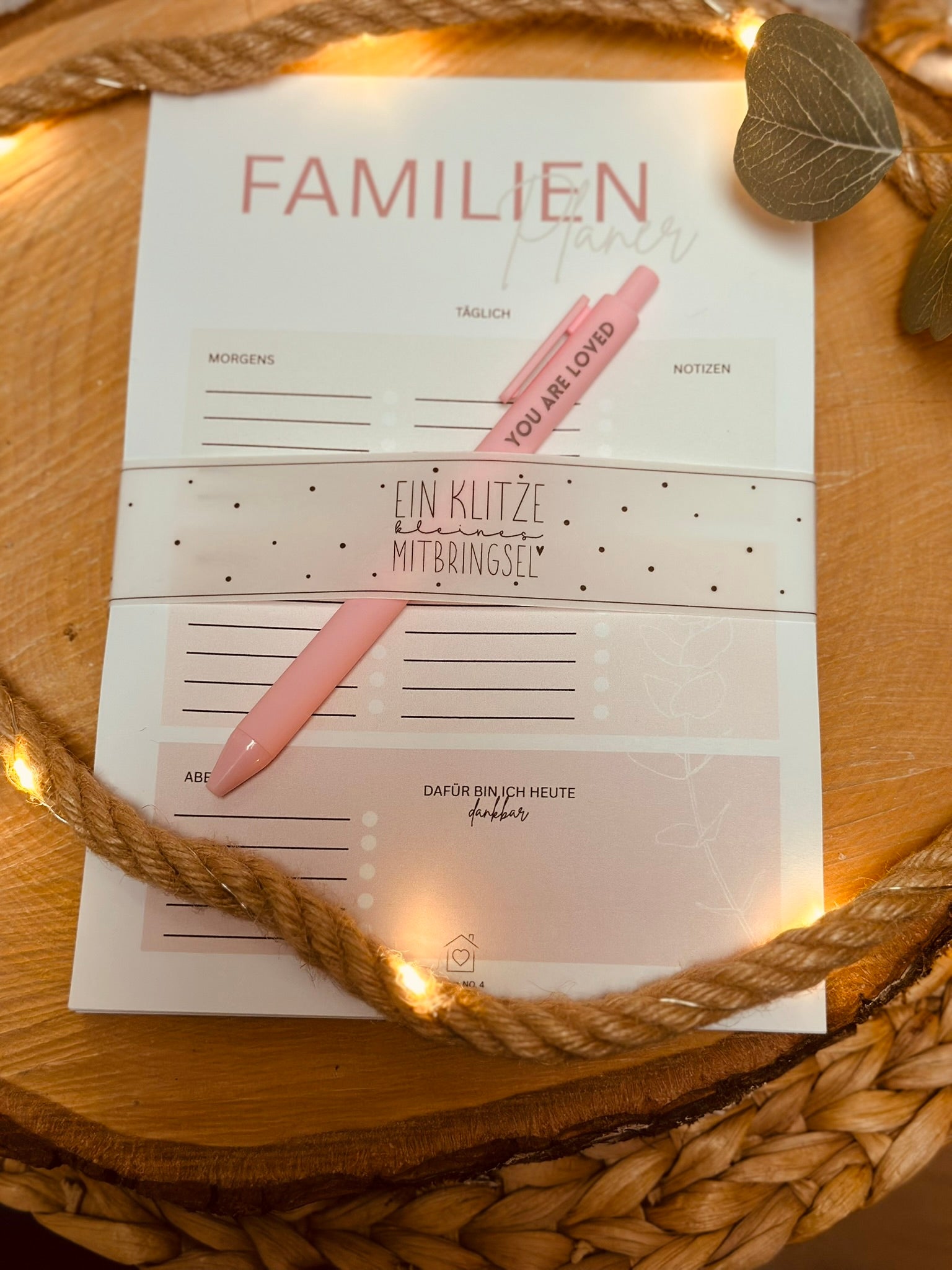 Notizblock Familienplaner