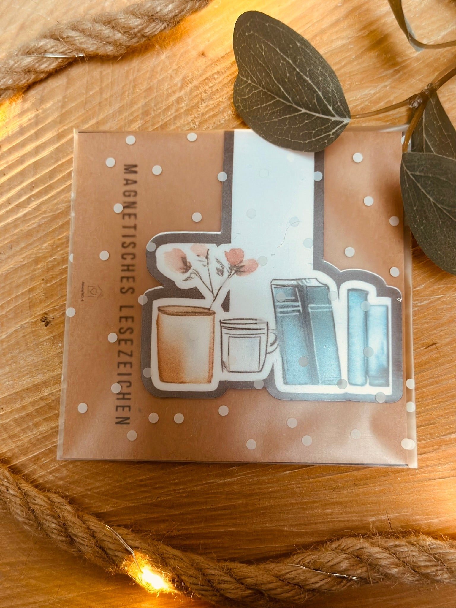 magnetisches Lesezeichen - Bücher