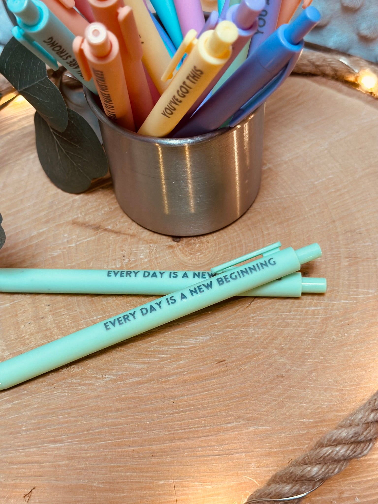 Kugelschreiber - EVERY DAY IS A NEW BEGINNING