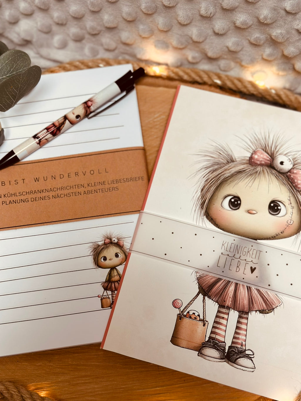 Notizbuch - süßes Monster