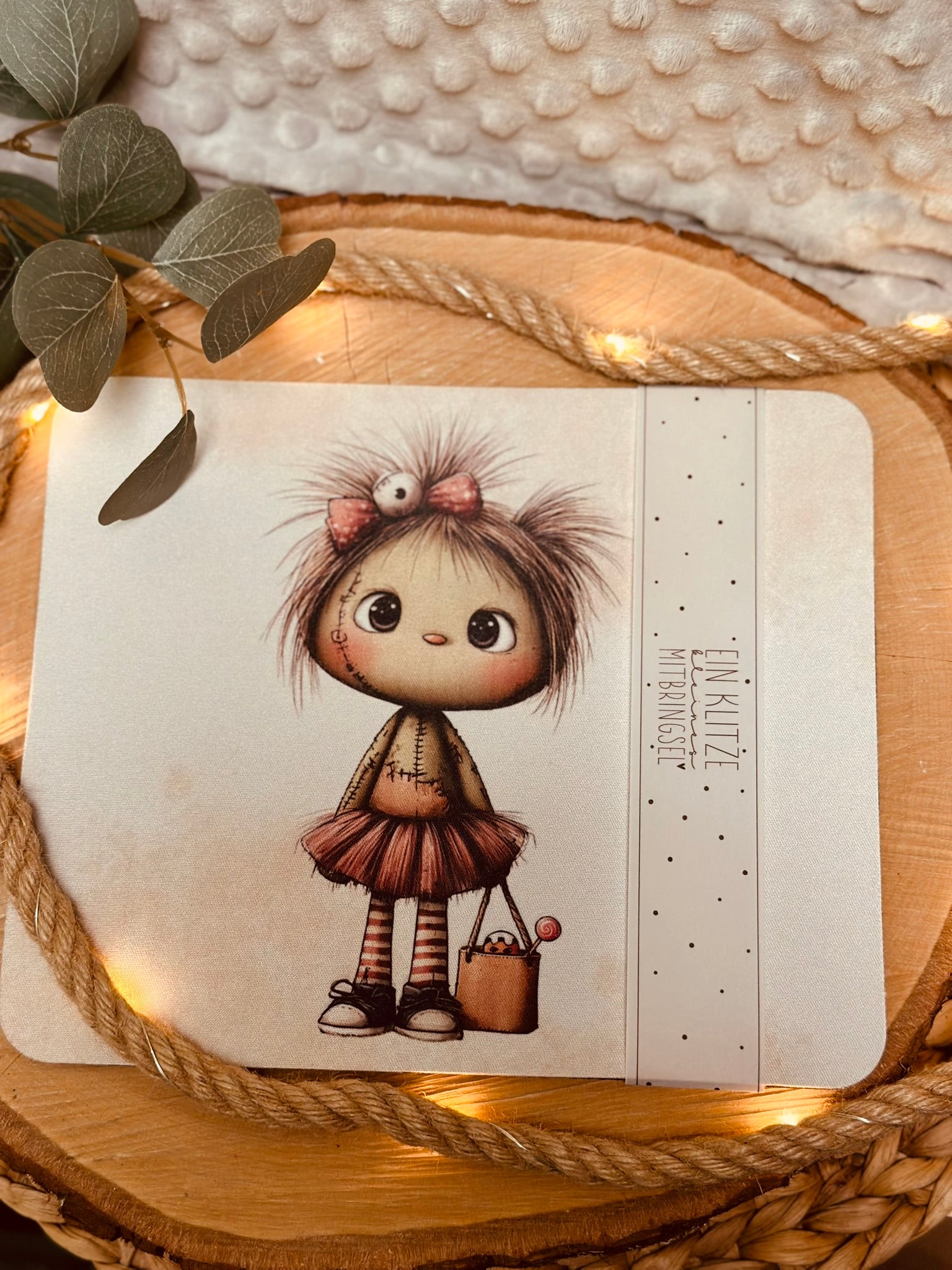 Kinder Mousepad - süßes Monster