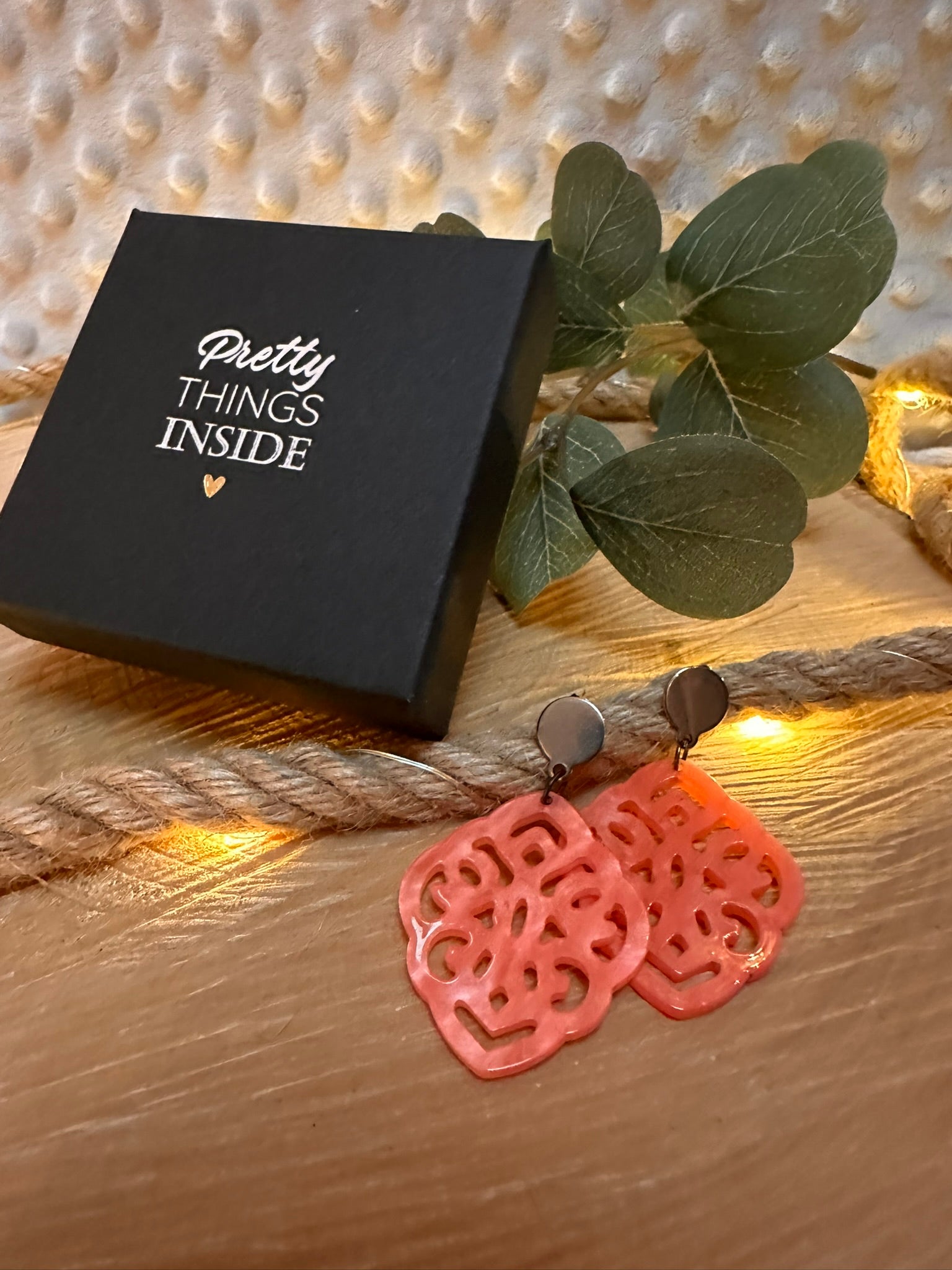 Statement Ohrringe, Mellow Rose