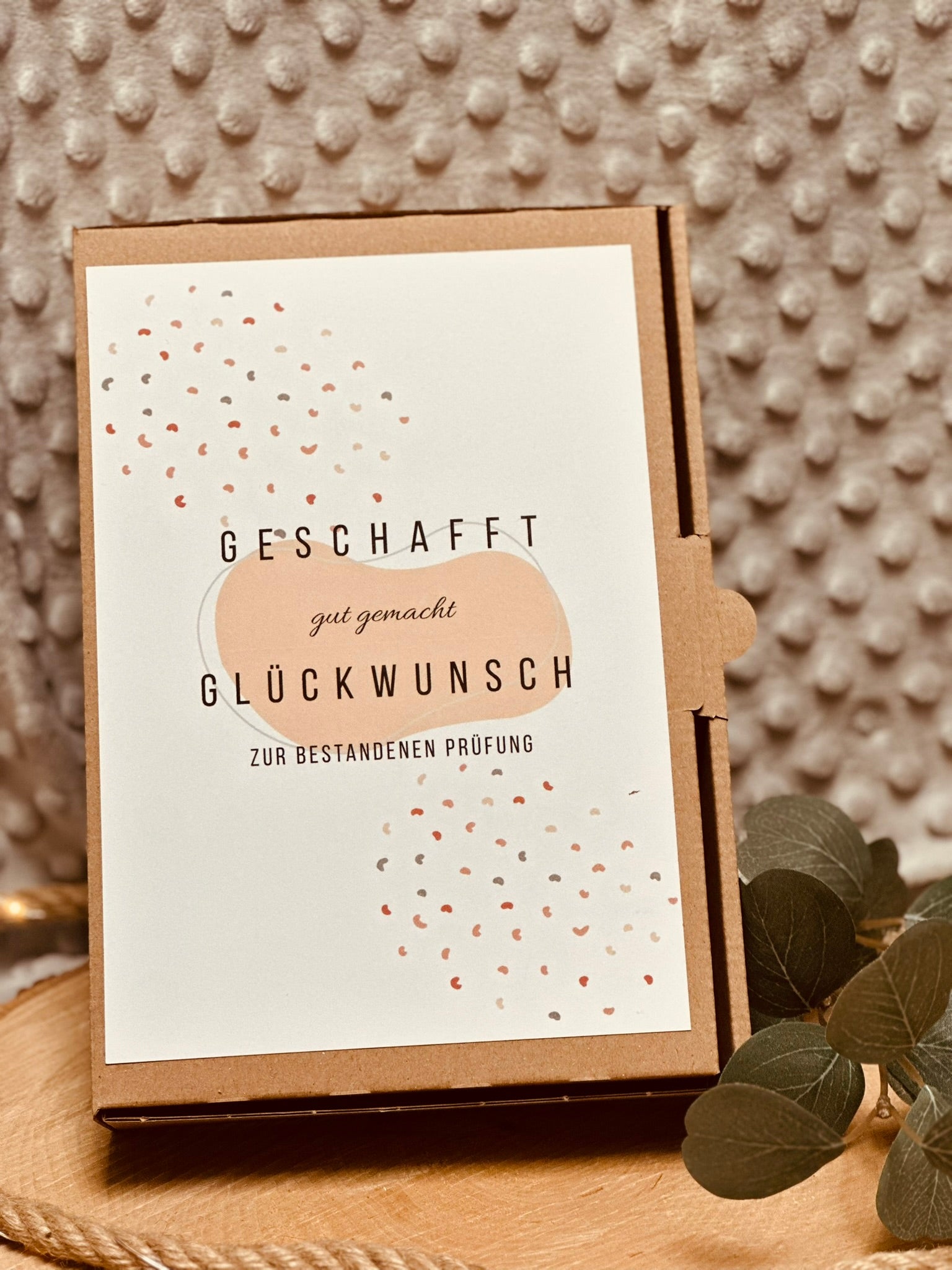 Box bestandene Prüfung