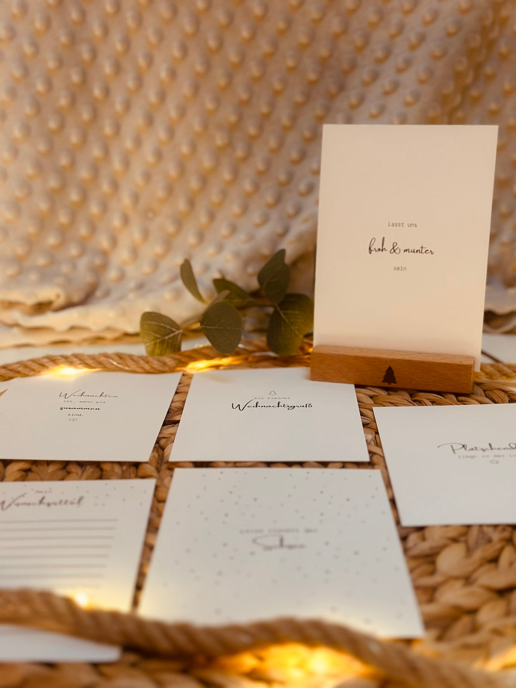 Weihnachtskarten Set