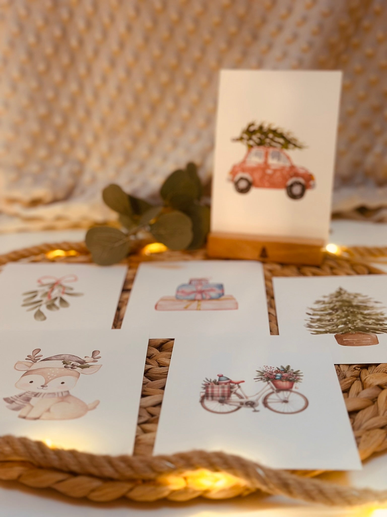 Weihnachtskarten Set