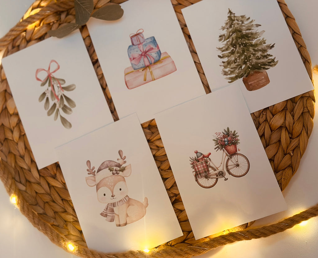 Weihnachtskarten Set