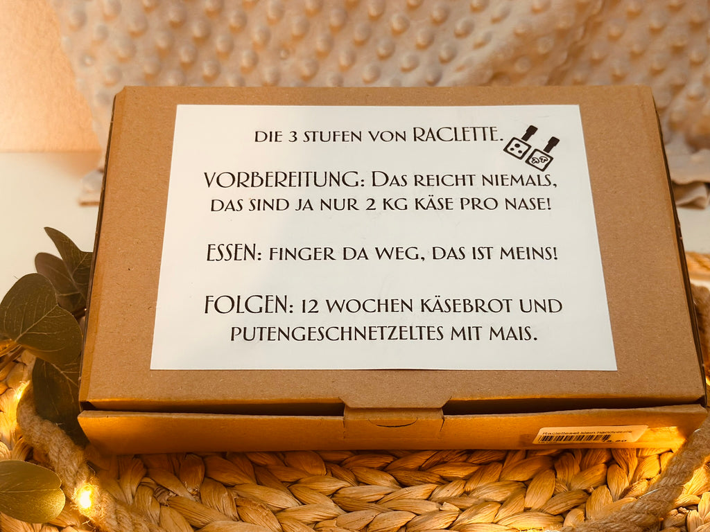 Geschenkset Raclette