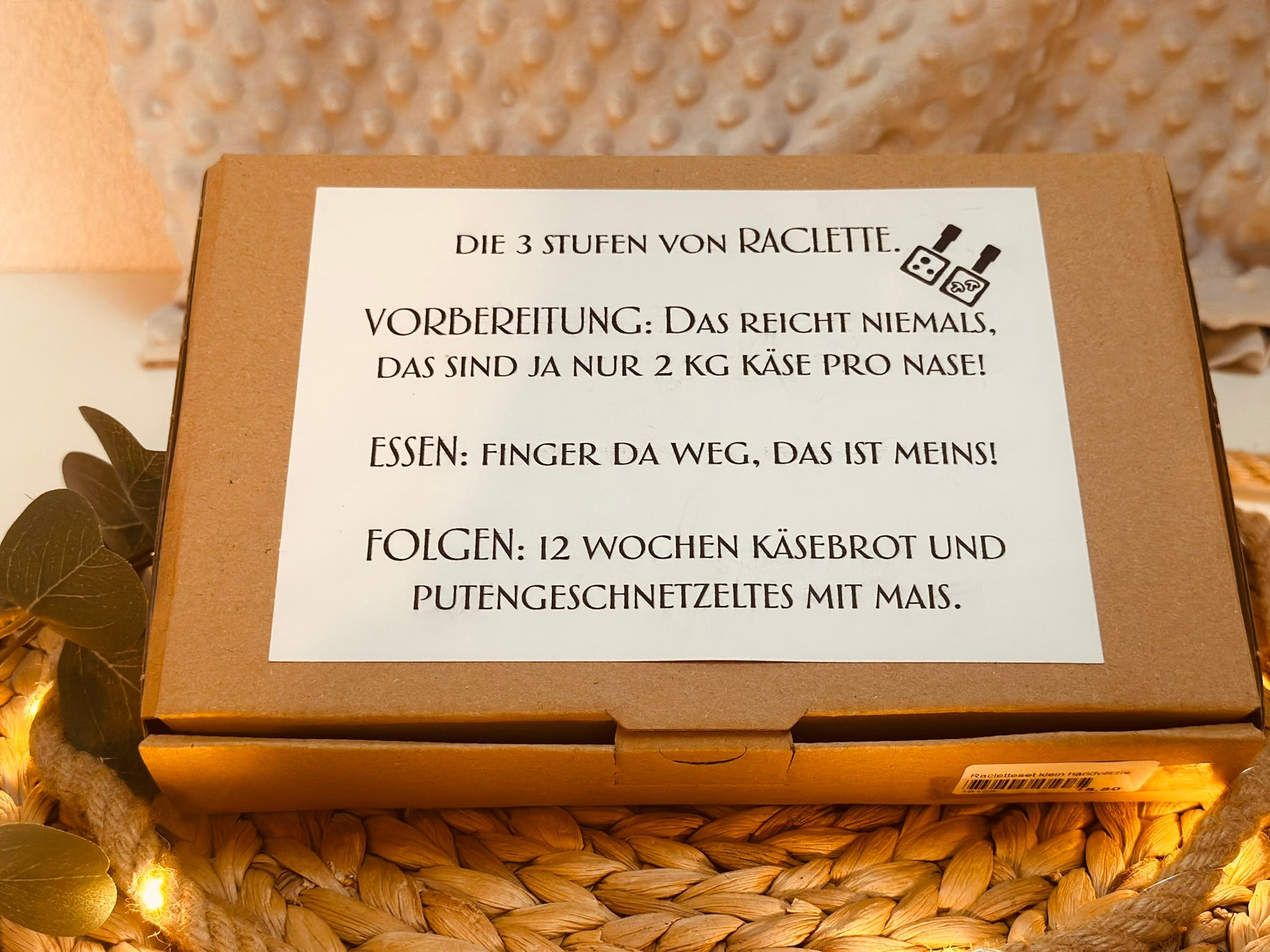 Geschenkset Raclette