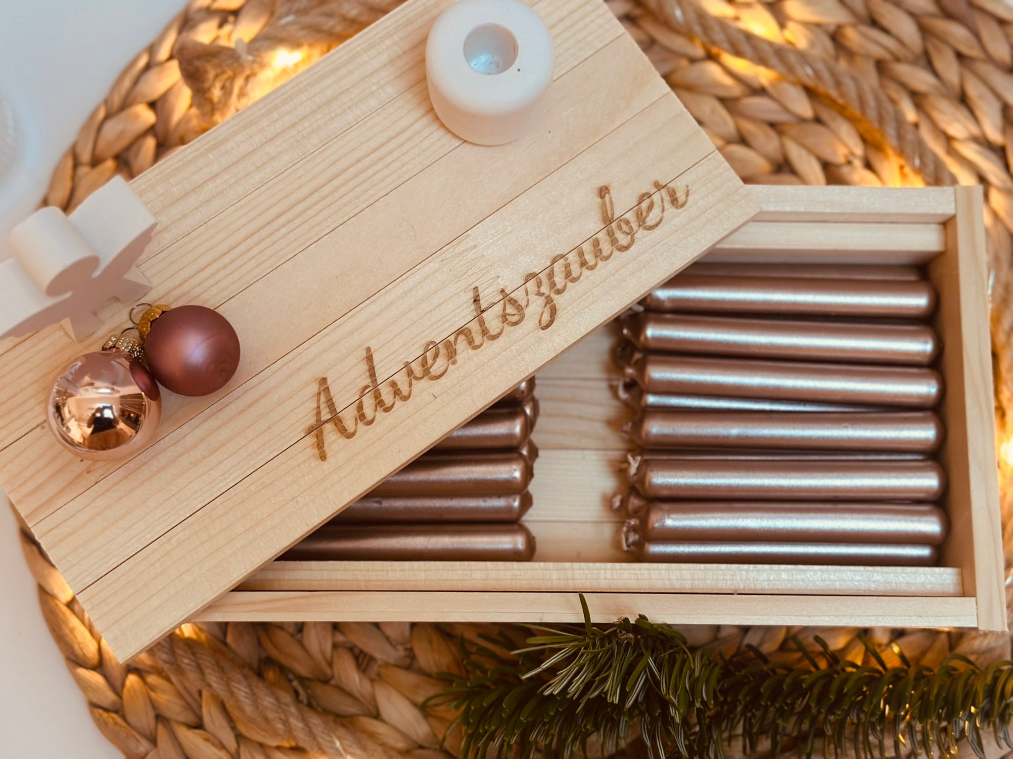 Kerzen Adventskalender