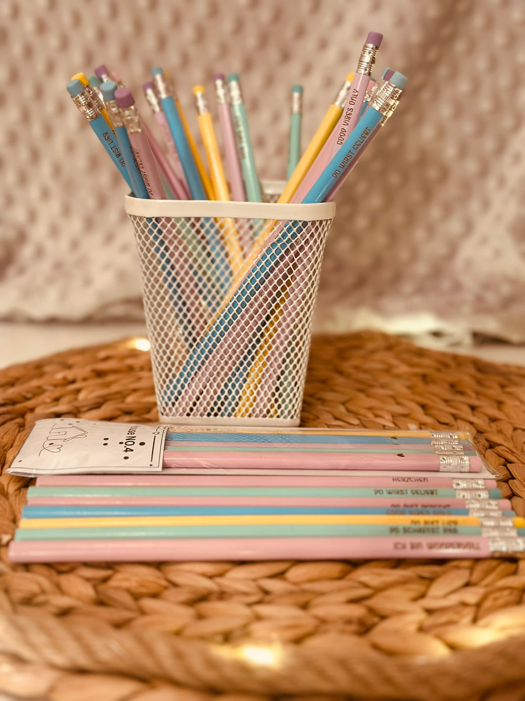 Bleistiftset "Herzchen"