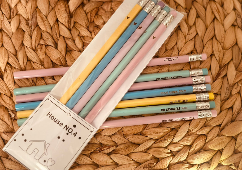 Bleistiftset "Herzchen"
