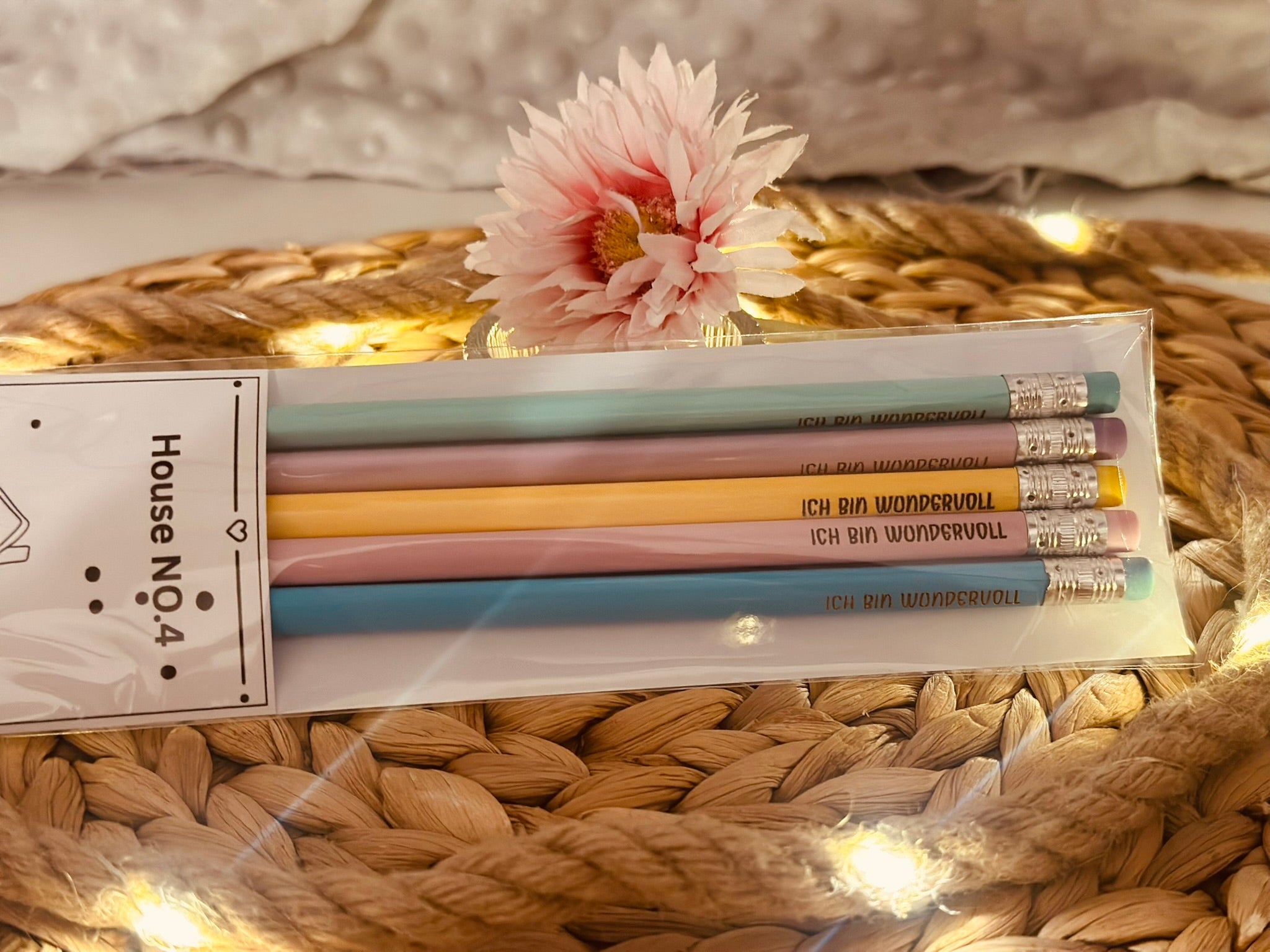 Bleistiftset "Ich bin wundervoll"