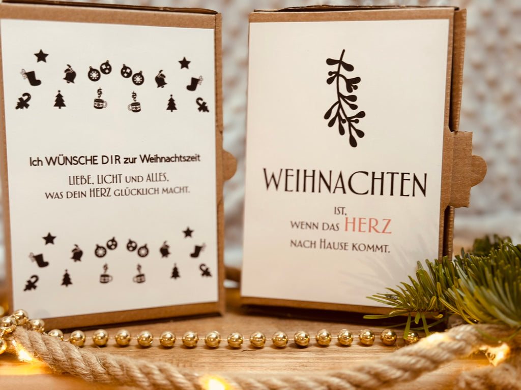 Weihnachtsbox Kerze