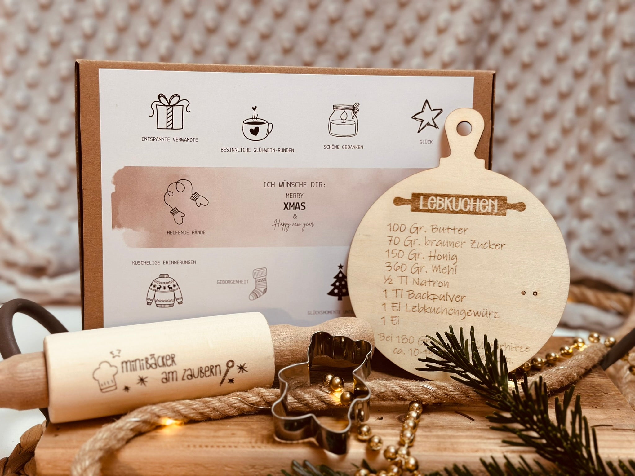 Geschenkset Kinder Nudelholz