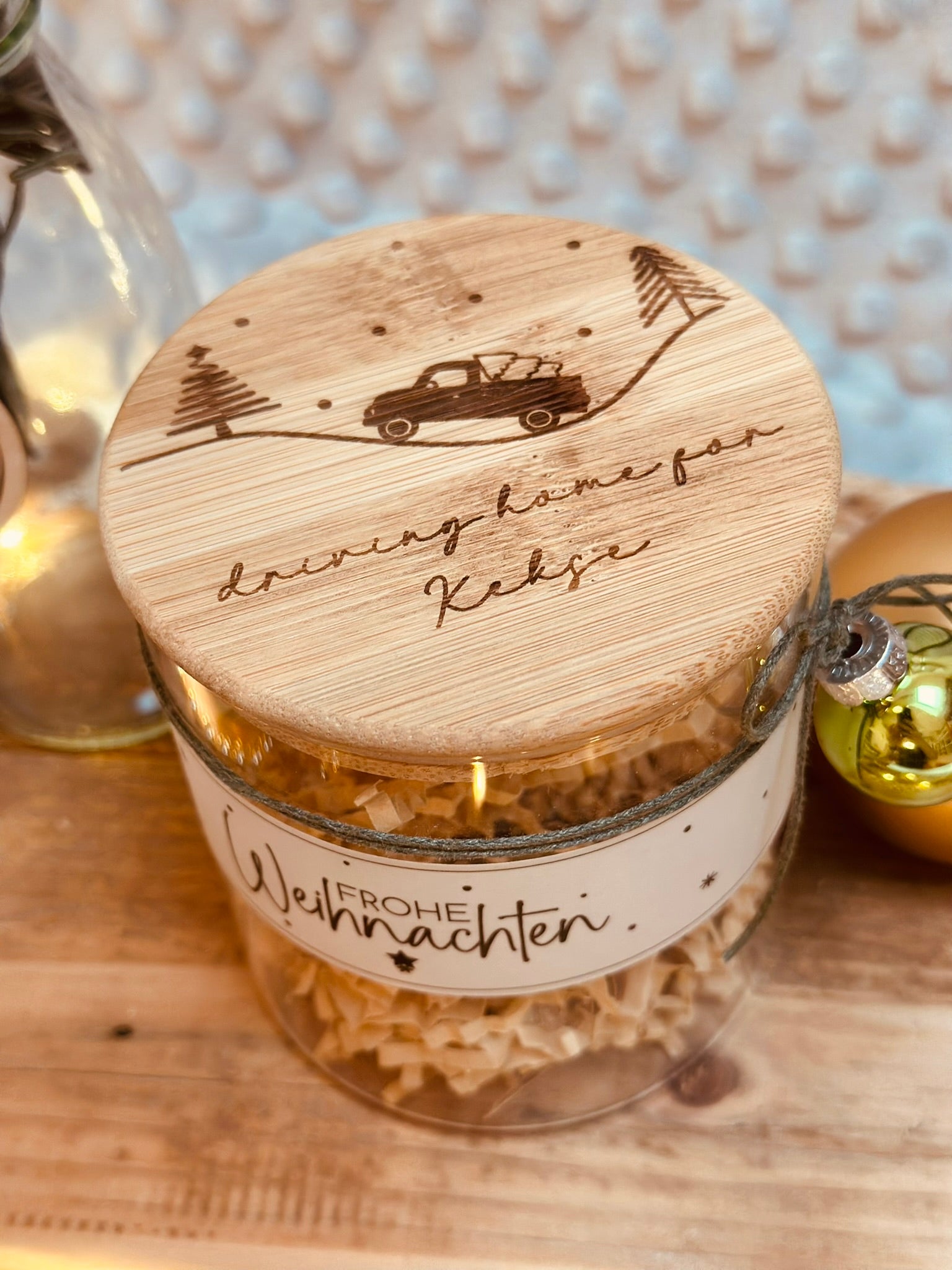 Naschglas Weihnachten